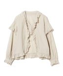 BEAMS JAPAN / フェイク レイヤード ブラウス
