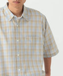 BEAMS / オンブレチェック イージーシャツ