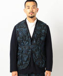 ts(s) × BEAMS PLUS / 別注 ベルテッド フィールド ベスト