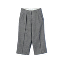 ELIN / グレンチェック クロップド ワイドパンツ