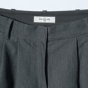 Demi-Luxe BEAMS / ポプリン 2タックパンツ