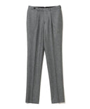 BEAMS F / CANONICO フランネル 1プリーツ スラックス