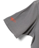 GOLF ORANGE / 切り替え 半袖 モックタートルネック シャツ