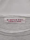 B:MING by BEAMS / SIMPLE YET コットン Tシャツ