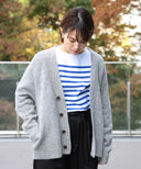 BEAMS BOY / シェットランド Vネック カーディガン