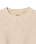 Sanca / ビッグワッフル クルーネック Tシャツ