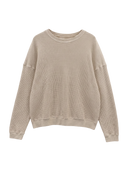 Sanca / ビッグワッフル クルーネック Tシャツ
