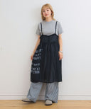 BEAMS BOY / Printed Mesh Dress