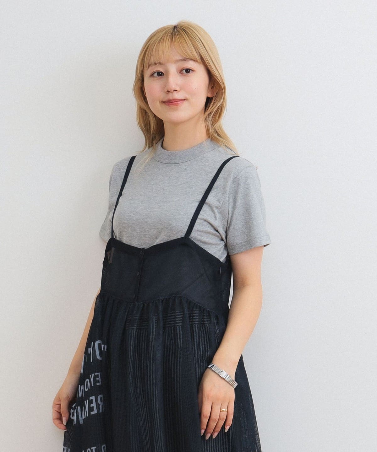 BEAMS BOY / プリント メッシュ ワンピース / FREE / NAVY – BEAMS digroo