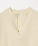 Demi-Luxe BEAMS / ウールカシミヤ ヘンリーネック プルオーバー