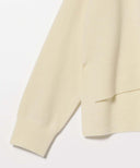 Demi-Luxe BEAMS / ウールカシミヤ ヘンリーネック プルオーバー