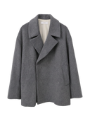 VAPORIZE / Beaver Pea Coat