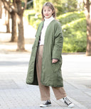 BEAMS BOY / リバーシブル バック サテン ライナー