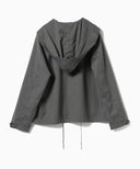 BEAMS BOY / ポリエステル レーヨン セーラー スナップジャケット