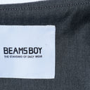 BEAMS BOY / ポリエステル レーヨン セーラー スナップジャケット