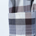 TRUZZI / チェック ワイドカラー シャツ