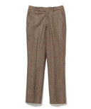 erne × BEAMS F / 別注 ガンクラブチェック スラックス