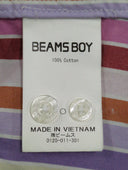 BEAMS BOY / マルチストライプ ワンピース