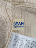 BEAMS BOY / メッシュ ヘム ニットスカート