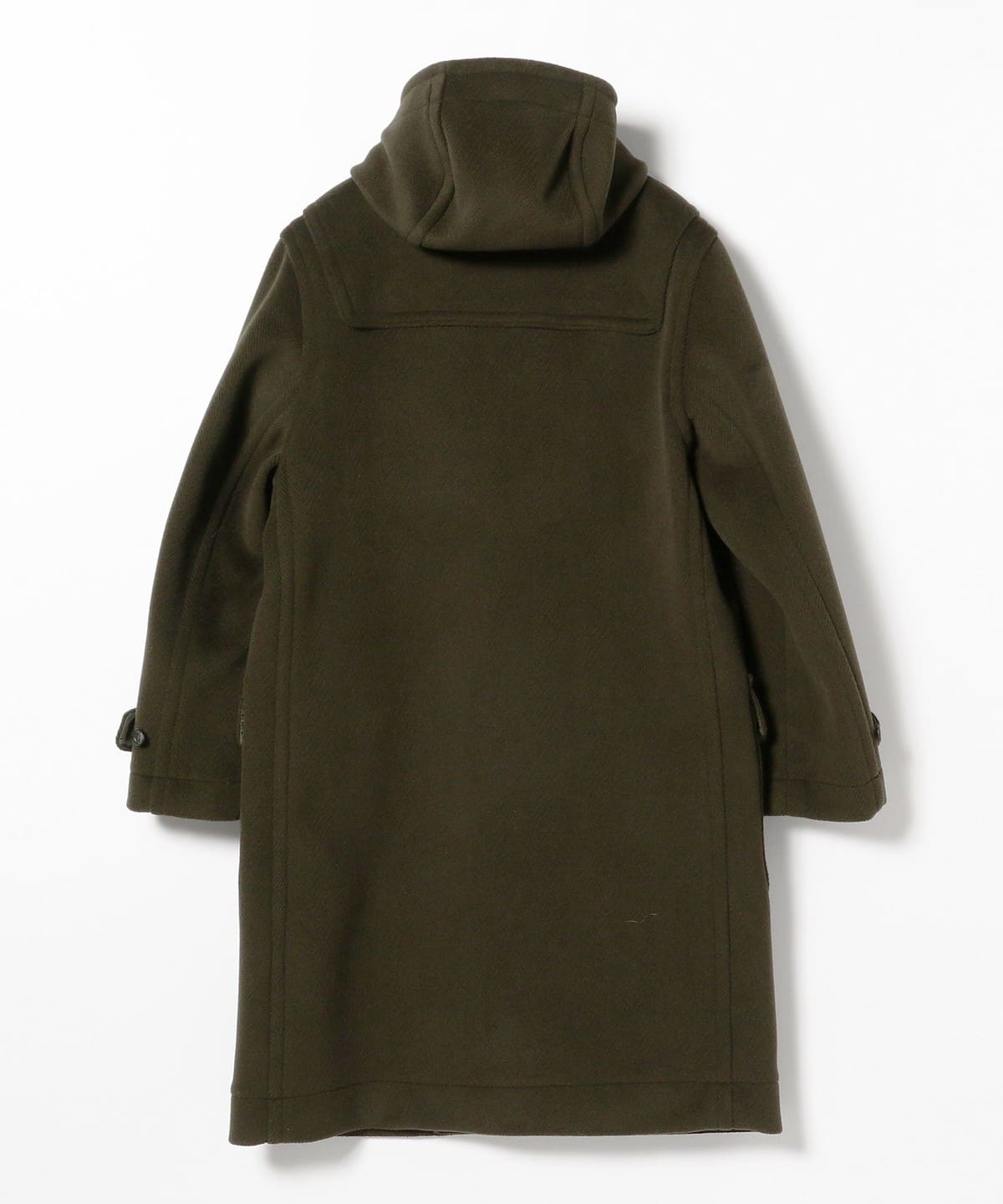 INVERTERE / ヘリンボーン ダッフルコート / 38 / OLIVE – BEAMS digroo