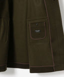 INVERTERE × BEAMS F  / 別注 ヘリンボーン ダッフルコート