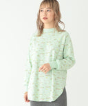 BEAMS BOY / フラワー ハニカム ロングスリーブ