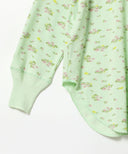 BEAMS BOY / フラワー ハニカム ロングスリーブ