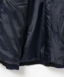 BEAMS BOY / ノーカラー バッファローチェック コート
