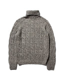 GRAN SASSO / ケーブルタートルニット