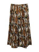 Ray BEAMS / Printed A-line Skirt