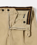 GERMANO × BEAMS F / 別注 コットンツイル 1プリーツ スラックス