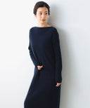 Demi-Luxe BEAMS / フロントフラッフィ ワンピース