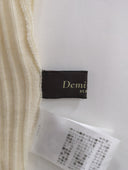 Demi-Luxe BEAMS / リブ Vネック プルオーバー
