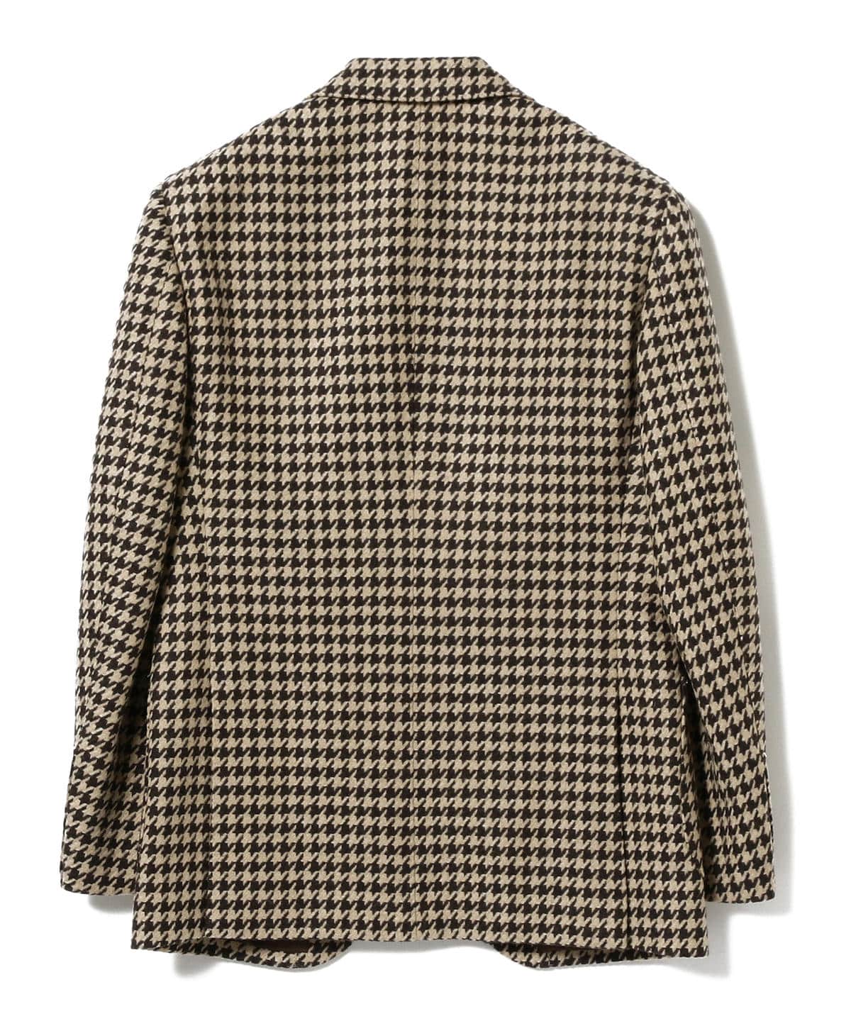 BEAMS F / KYNOCH ハウンドトゥース ジャケット / 46 / BROWN – BEAMS