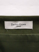 Demi-Luxe BEAMS / フェイクスエード ステッチ スカート