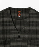 South2 West8 × BEAMS BOY / 別注 6Pocket V Neck Army One Piece