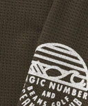 MAGIC NUMBER × BEAMS GOLF / 別注 メッシュ モックネックシャツ