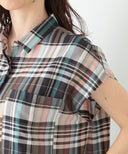 Demi-Luxe BEAMS / チェック オーバーシャツ