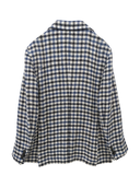 TAGLIATORE × Brilla per il gusto / 別注 VESUVIO LIGHT ブルーチェック 2ボタン ジャケット