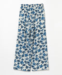 Demi-Luxe BEAMS / コットンシルク ギャザーパンツ