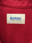 BEAMS BOY / ポリエステル メルトン CPO シャツ