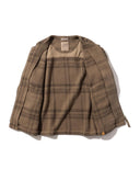 BEAMS LIGHTS / エクストラウーブン ノーカラー ジップ ブルゾン