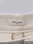 Demi-Luxe BEAMS / クラシックツイル ワイドパンツ