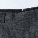 BEAMS F / CANONICO フランネル 1プリーツ スラックス