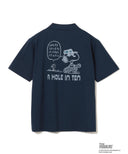 GOLF ORANGE / 別注 スヌーピー モックネックシャツ