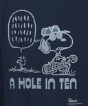 GOLF ORANGE / 別注 スヌーピー モックネックシャツ