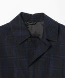 hevo × Brilla per il gusto / 別注 AMASTUOLA グレンチェック バルカラーコート