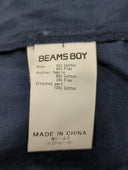 BEAMS BOY / コットン リネン ギャザー エプロン