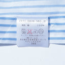 BEAMS F / ストライプ ワイドカラーシャツ
