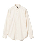 BEAMS F / オックスフォード シャンブレー タブカラー シャツ